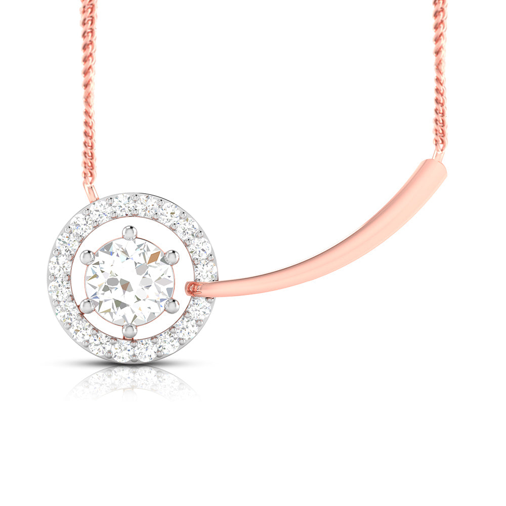 Spinelle Ella Diamond Pendant Set