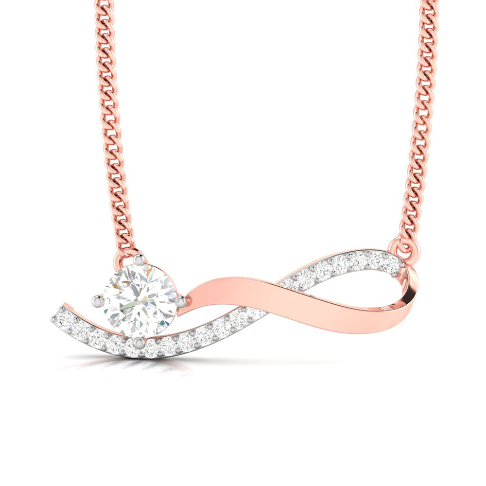 Spinelle Ava Diamond Pendant Set