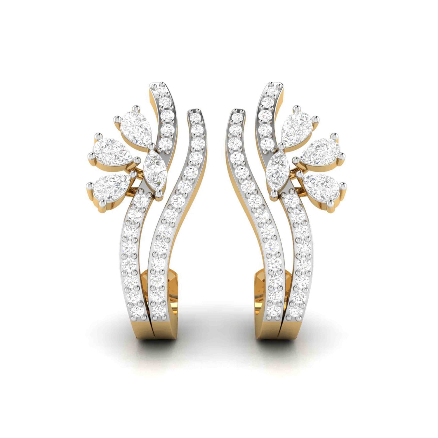 Spinelle Naomi Diamond Earrings