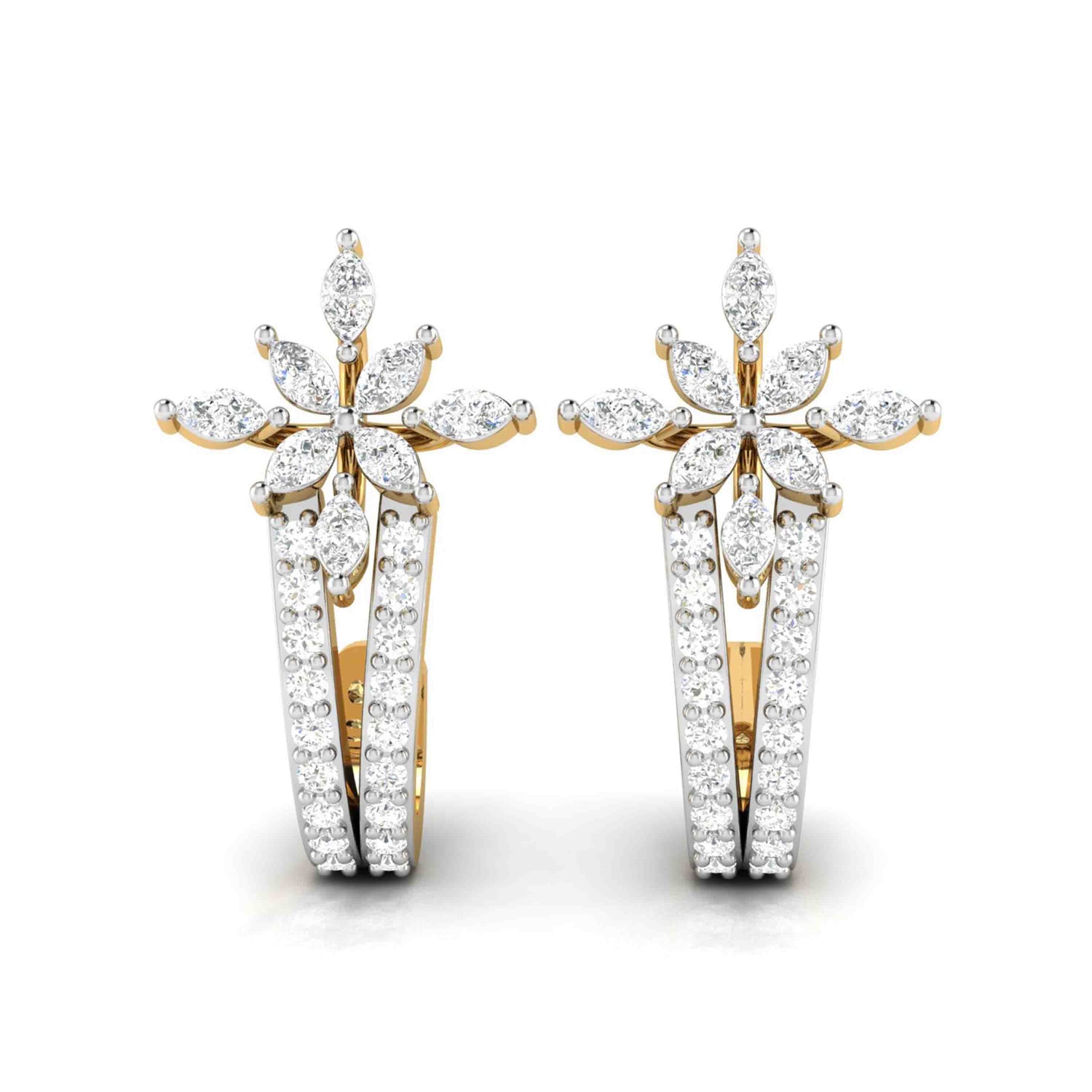 Spinelle Willow Diamond Earrings