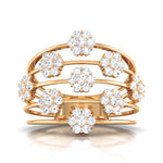 Spinelle Poppy Diamond Ring