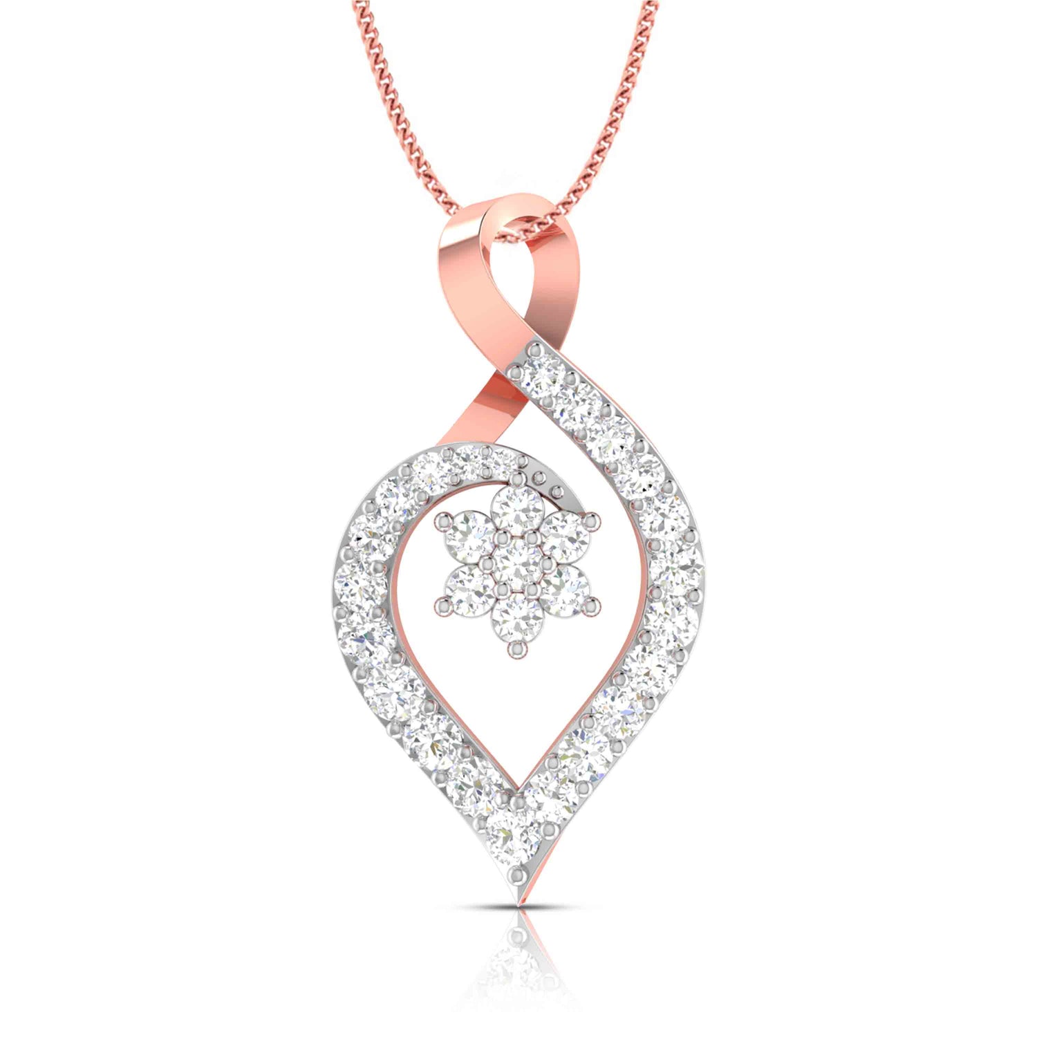 Spinelle Zoella Diamond Pendant Sets