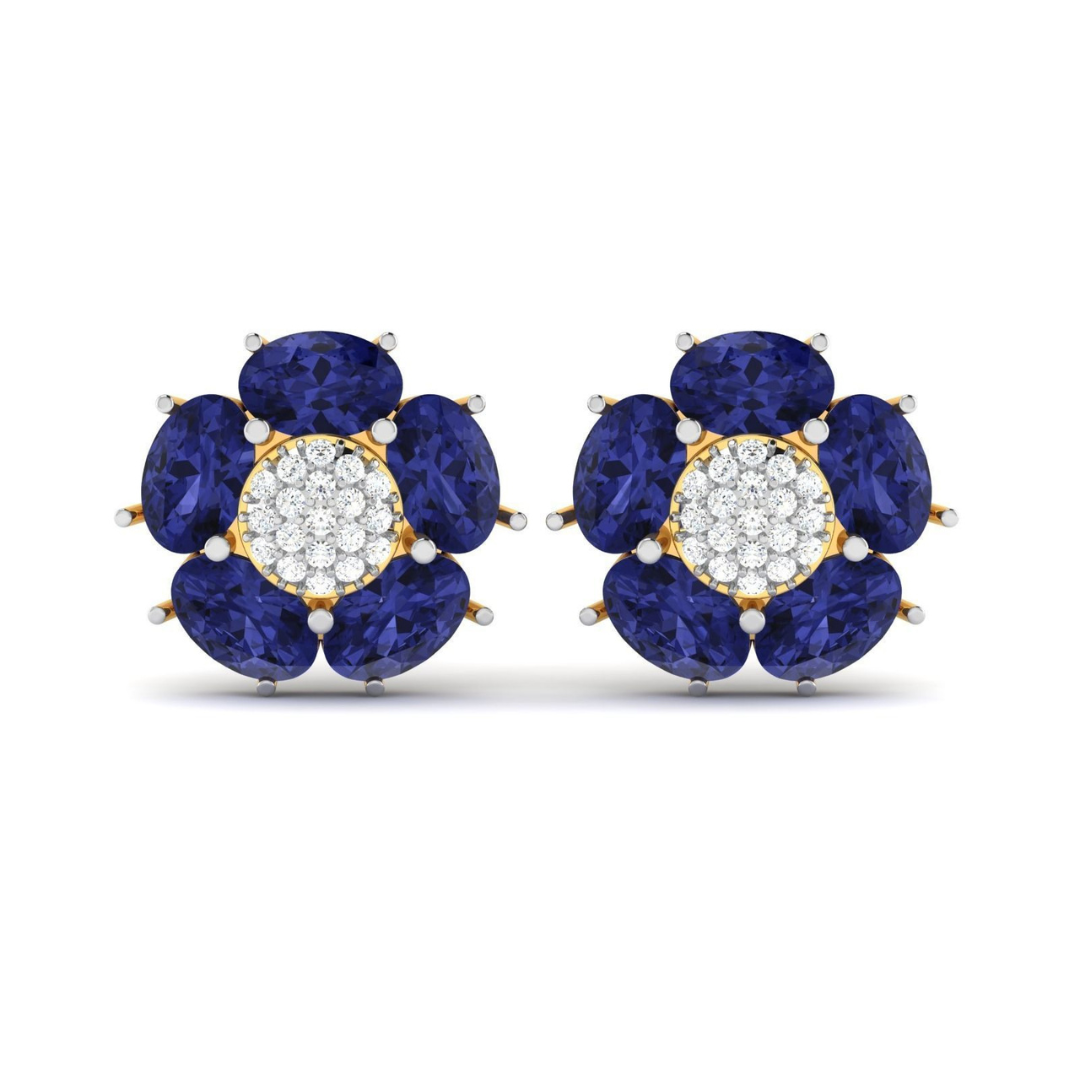 Spinelle Natalie Diamond Earing