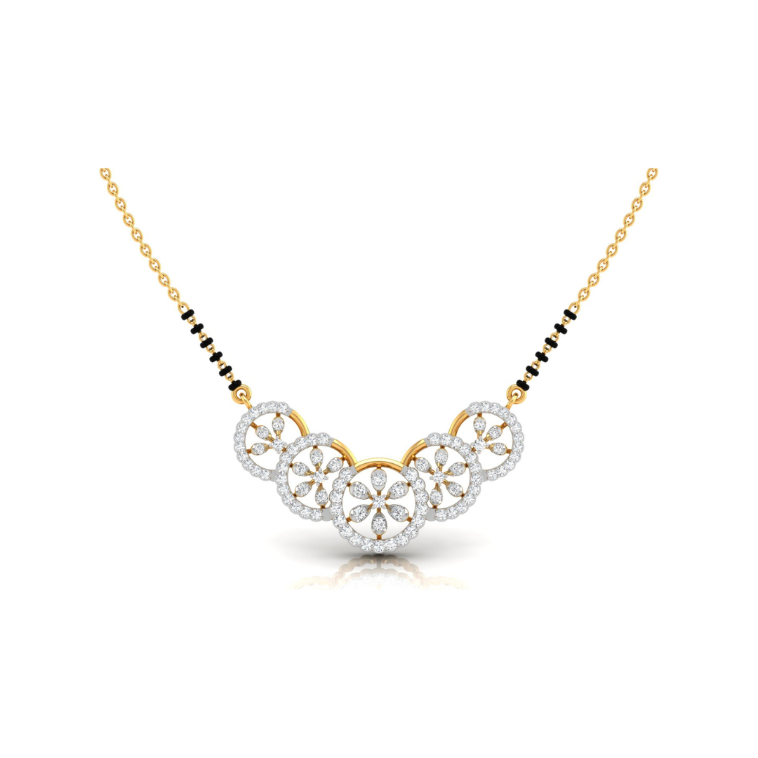 Spinelle Iris Diamond Pendant