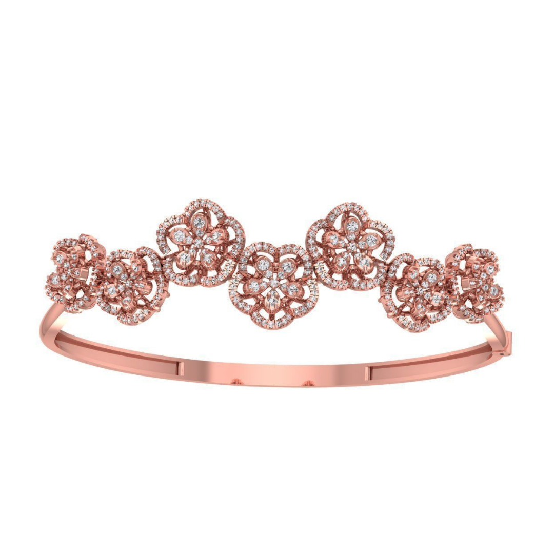 Spinelle Clementine Diamond Bracelet