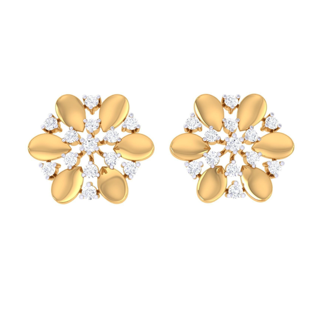 Spinelle Francesca Diamond Earing