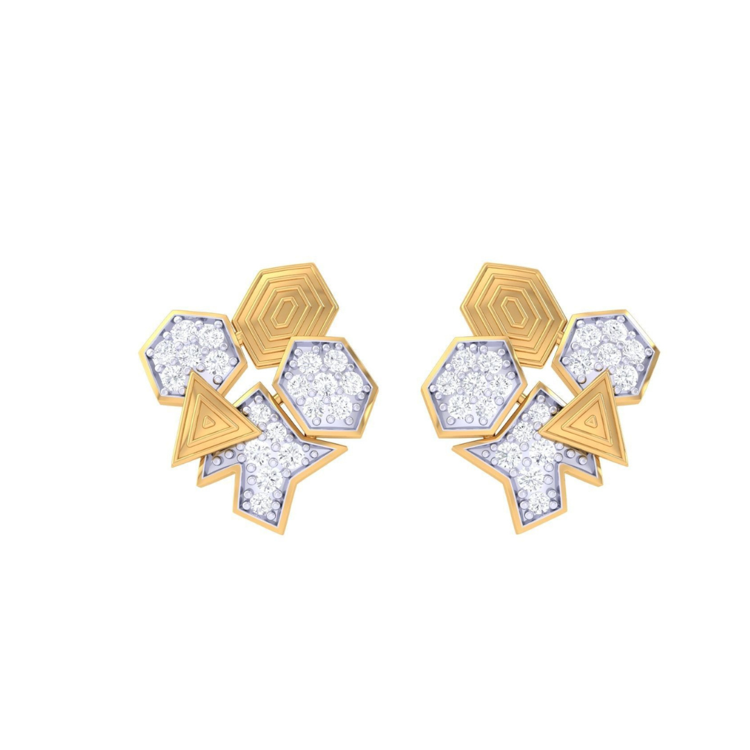 Spinelle Fiorella Diamond Earing