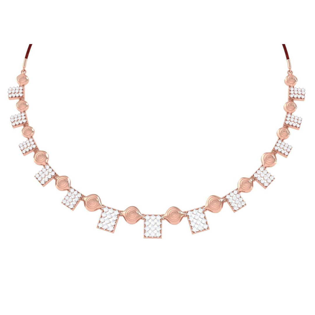 Spinelle Vanessa Diamond Necklace