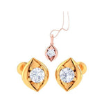 Spinelle Allosia Diamond Pendant Set