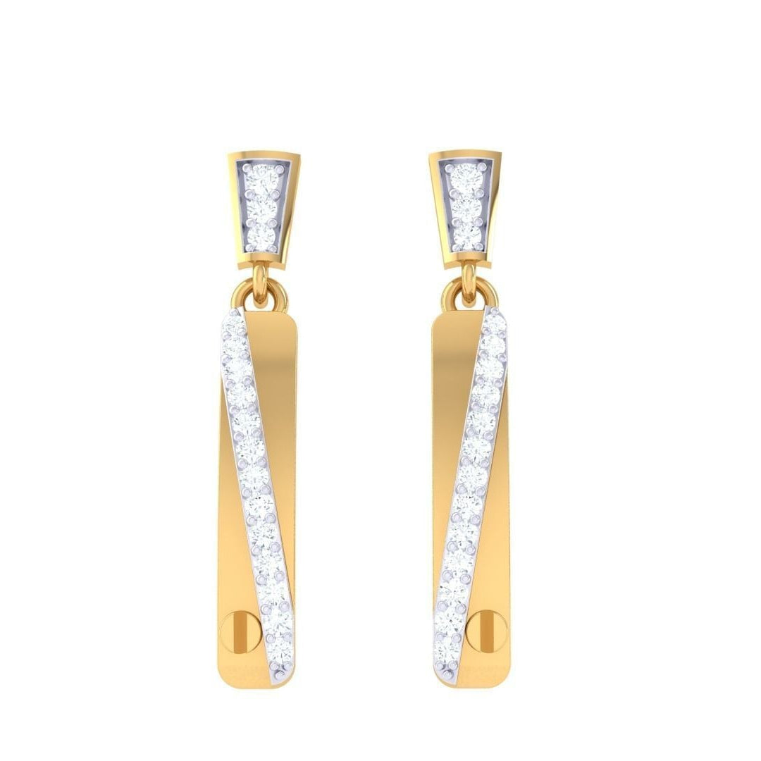 Spinelle Verity Diamond Earing