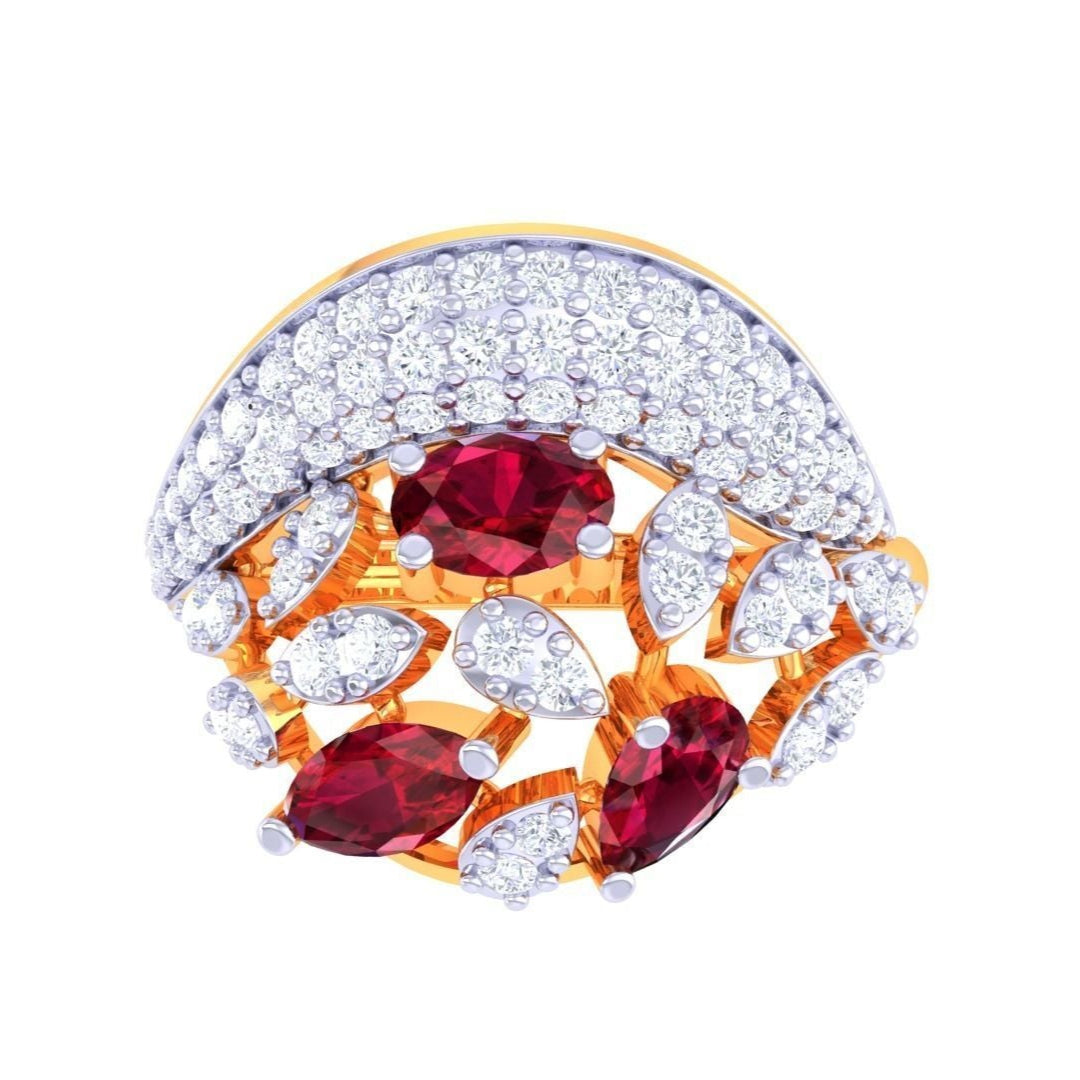 Spinelle Caroline Diamond Ring