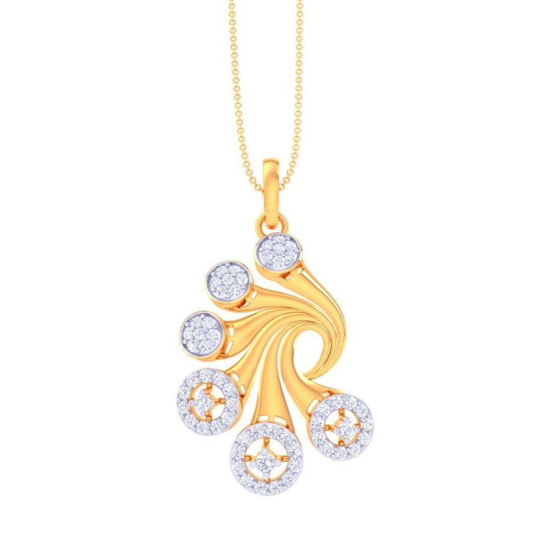 Spinelle Victoria Diamond Pendant