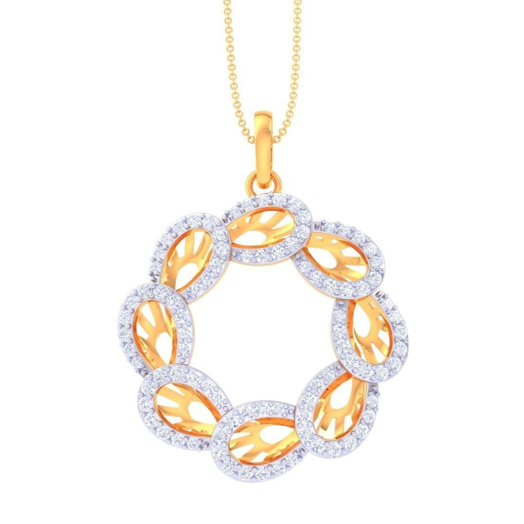 Spinelle Eden Diamond Pendant