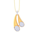 Spinelle Elizabeth Diamond Pendant