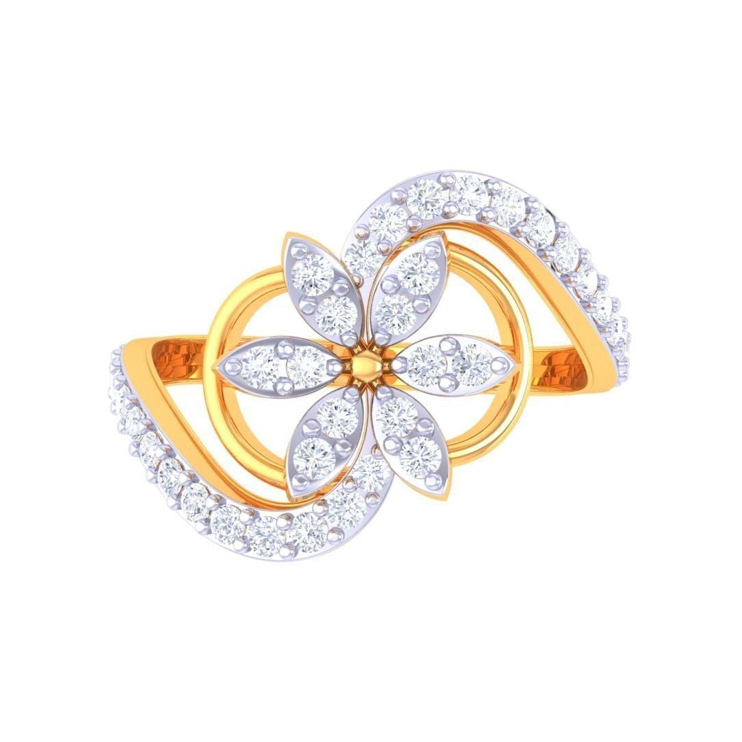 Spinelle Genevieve Diamond Ring