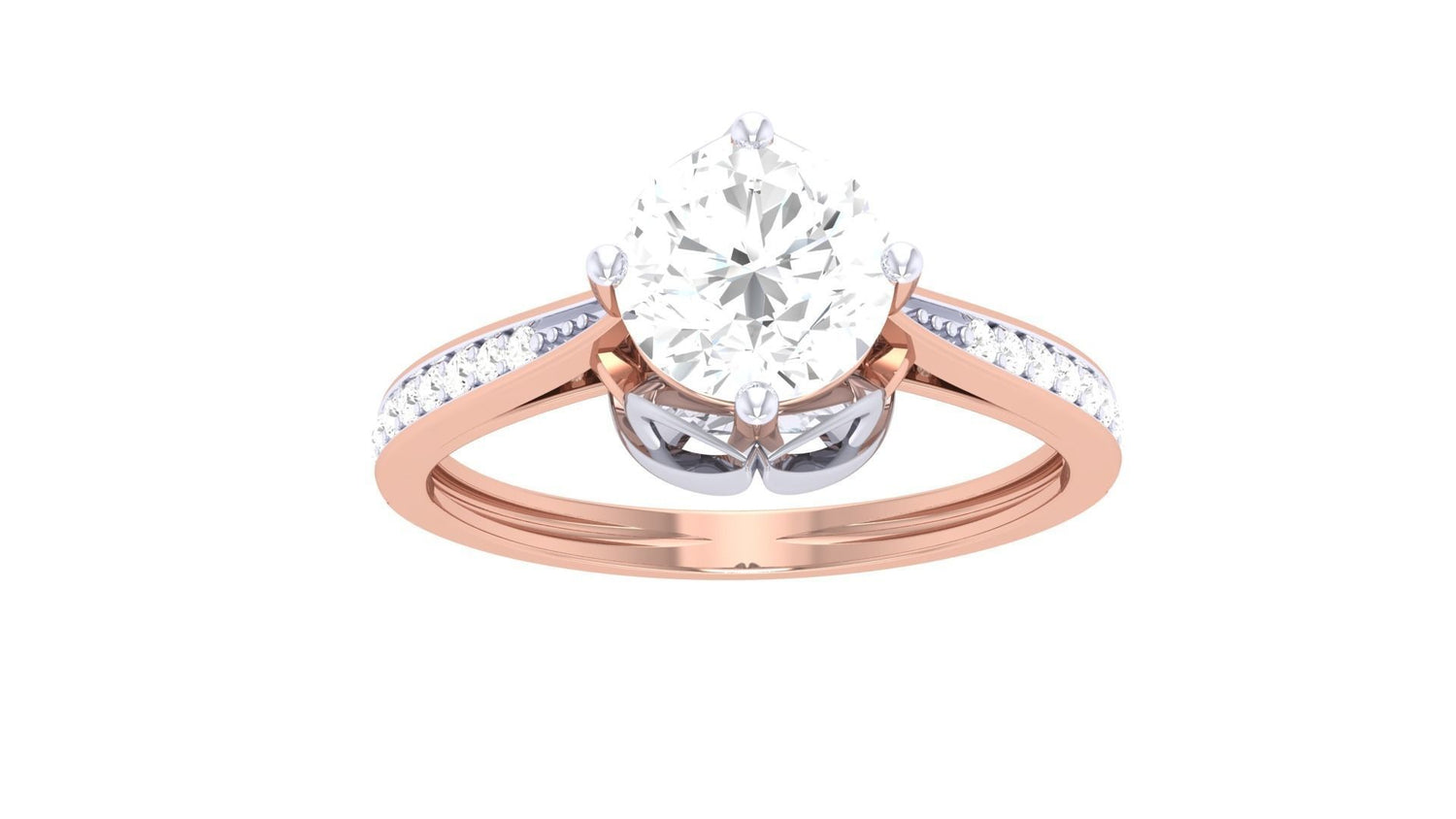 Spinelle Omega Diamond Ring