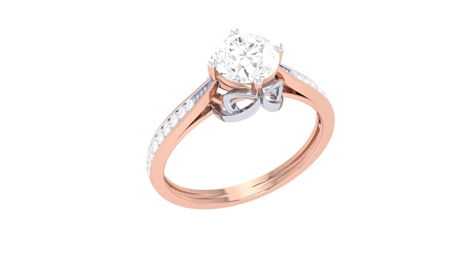 Spinelle Omega Diamond Ring