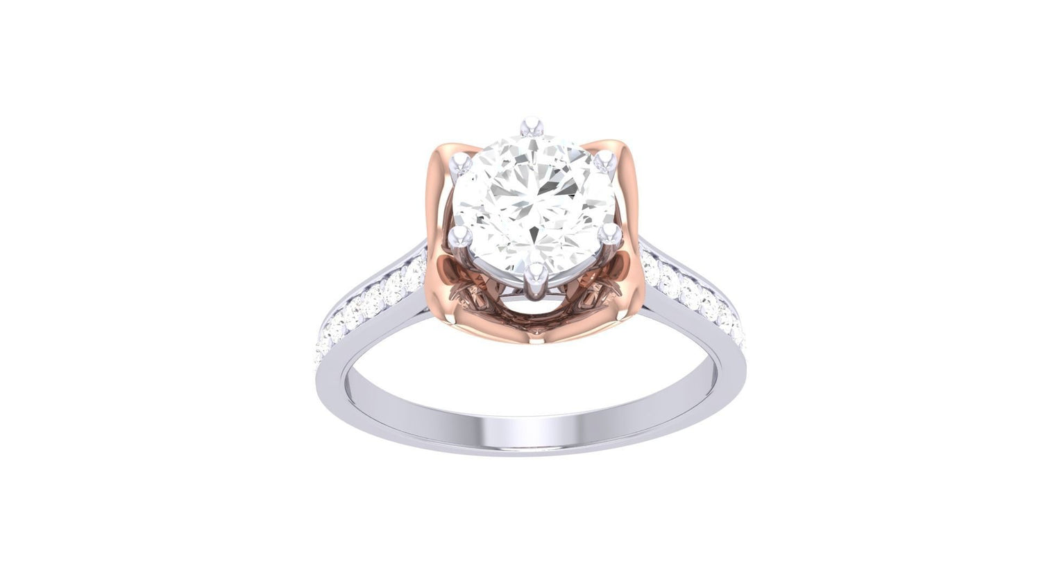 Spinelle Alpha Diamond Ring