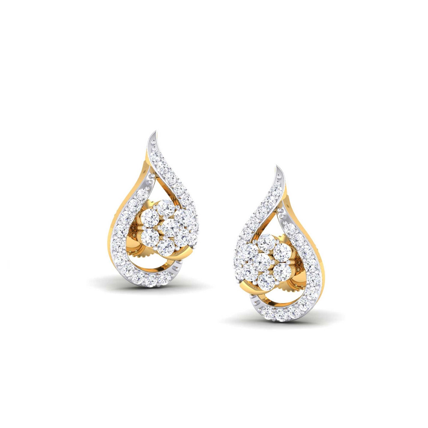 Spinelle Jasmine Diamond Earrings