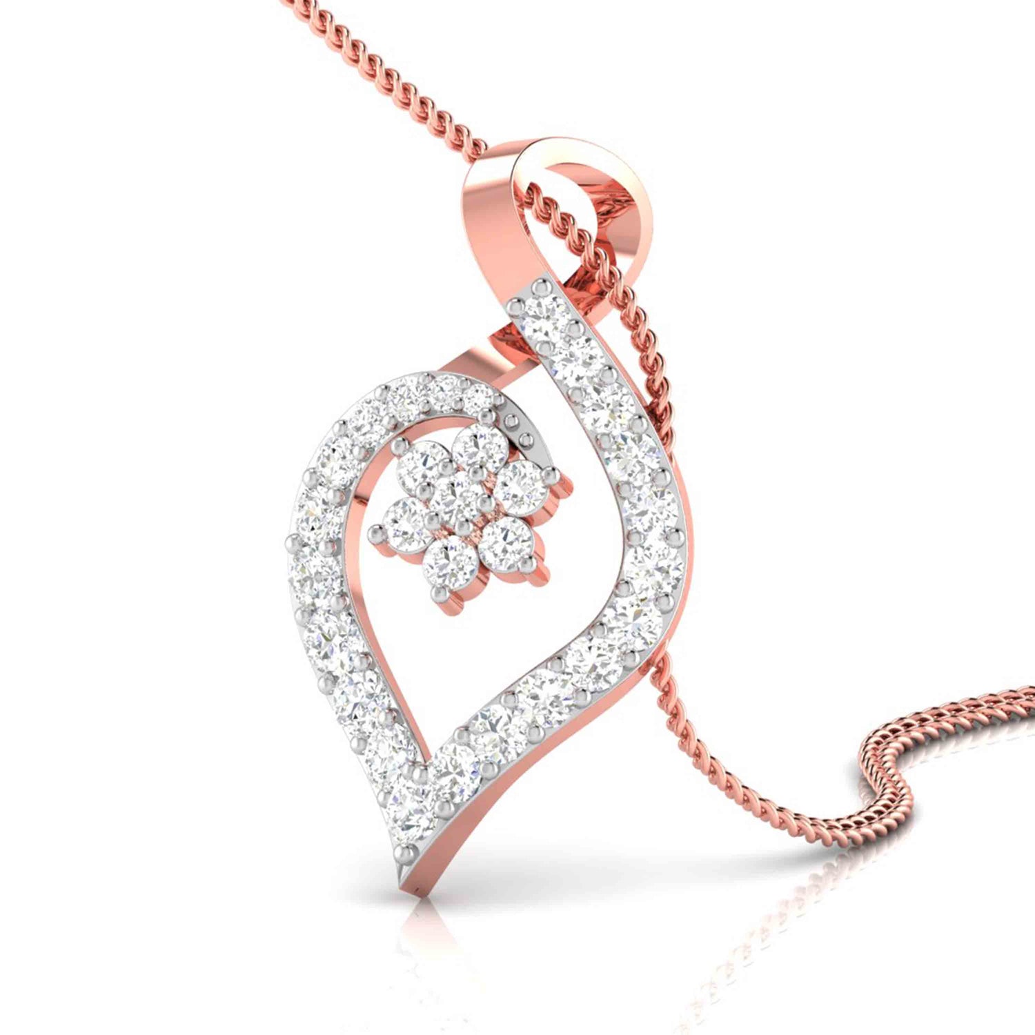 Spinelle Zoella Diamond Pendant Sets