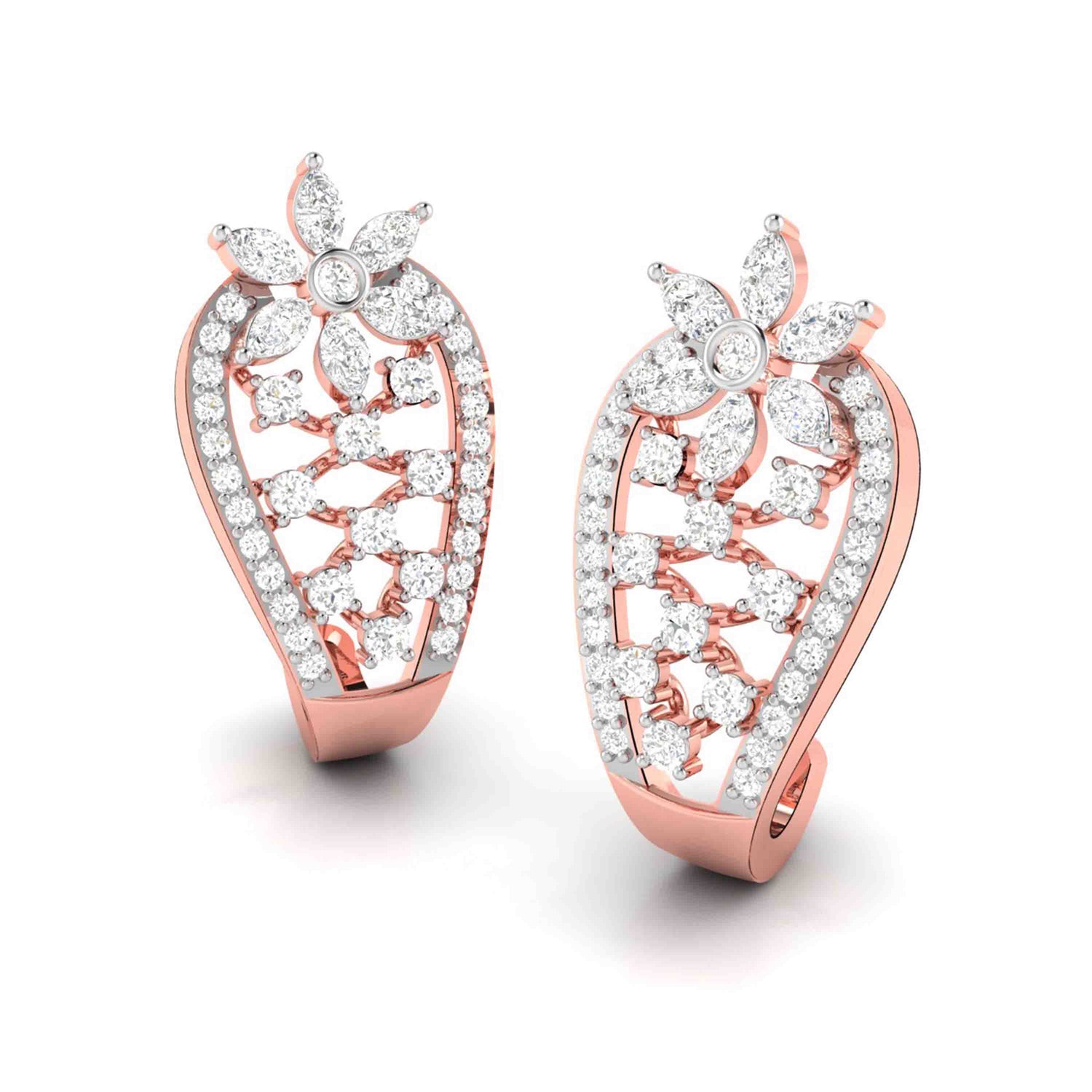 Spinelle Cora Diamond Earrings