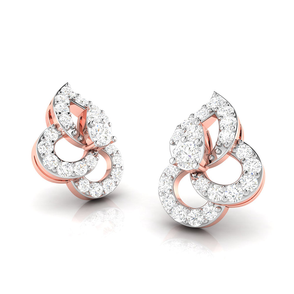 Spinelle Jade Diamond Earrings