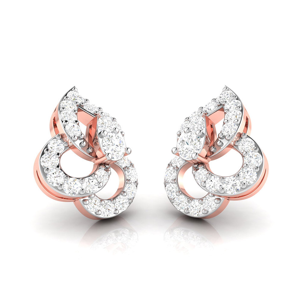 Spinelle Jade Diamond Earrings