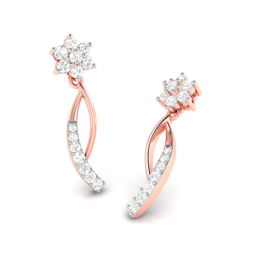 Spinelle Ashley Diamond Earrings