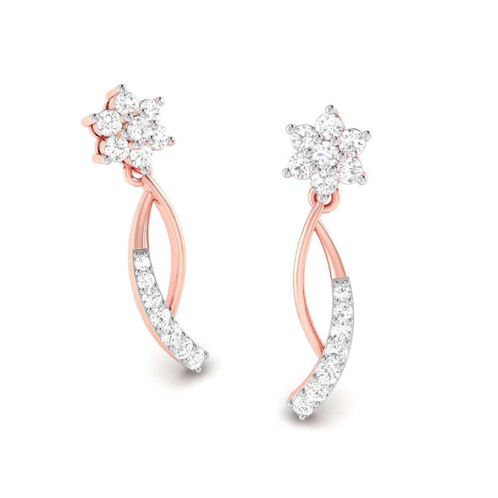 Spinelle Ashley Diamond Earrings