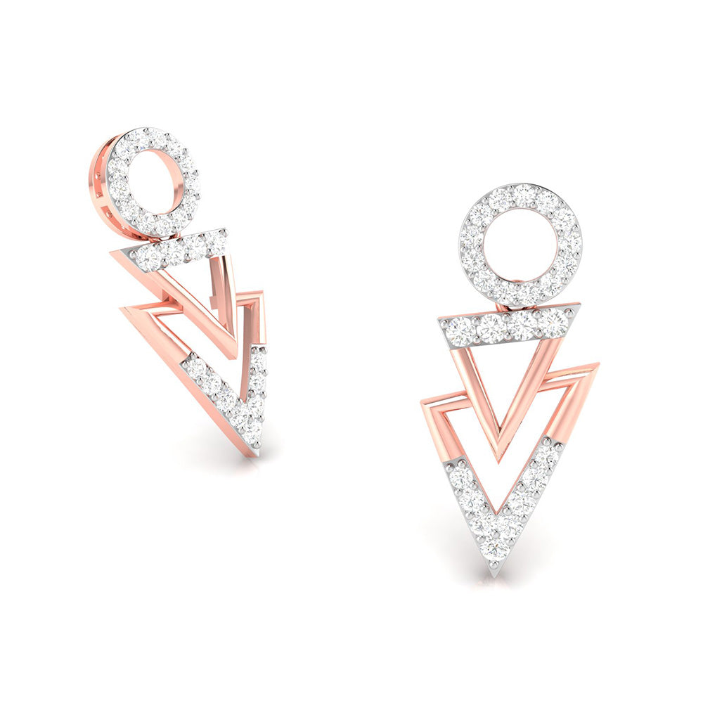 Spinelle Mary Diamond Earrings