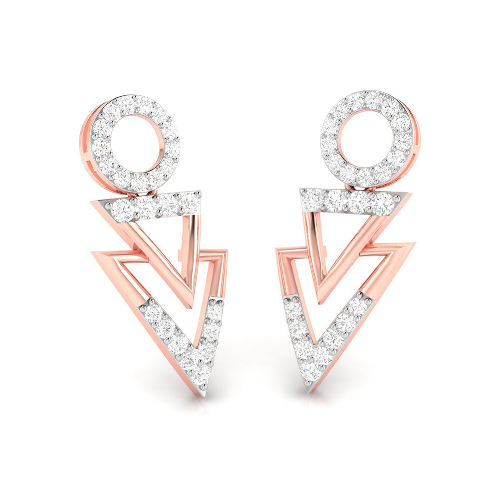 Spinelle Mary Diamond Earrings