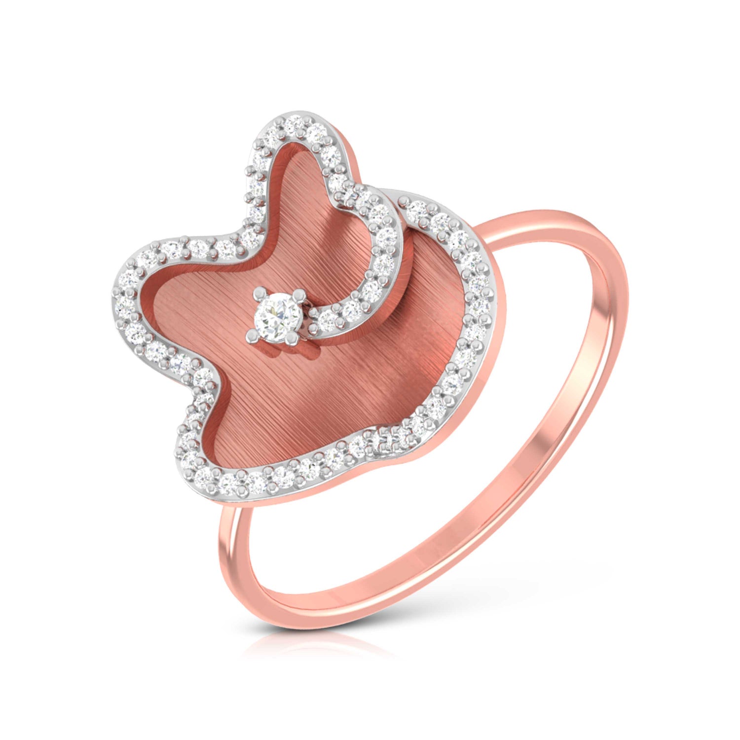 Spinelle Aster Diamond Ring