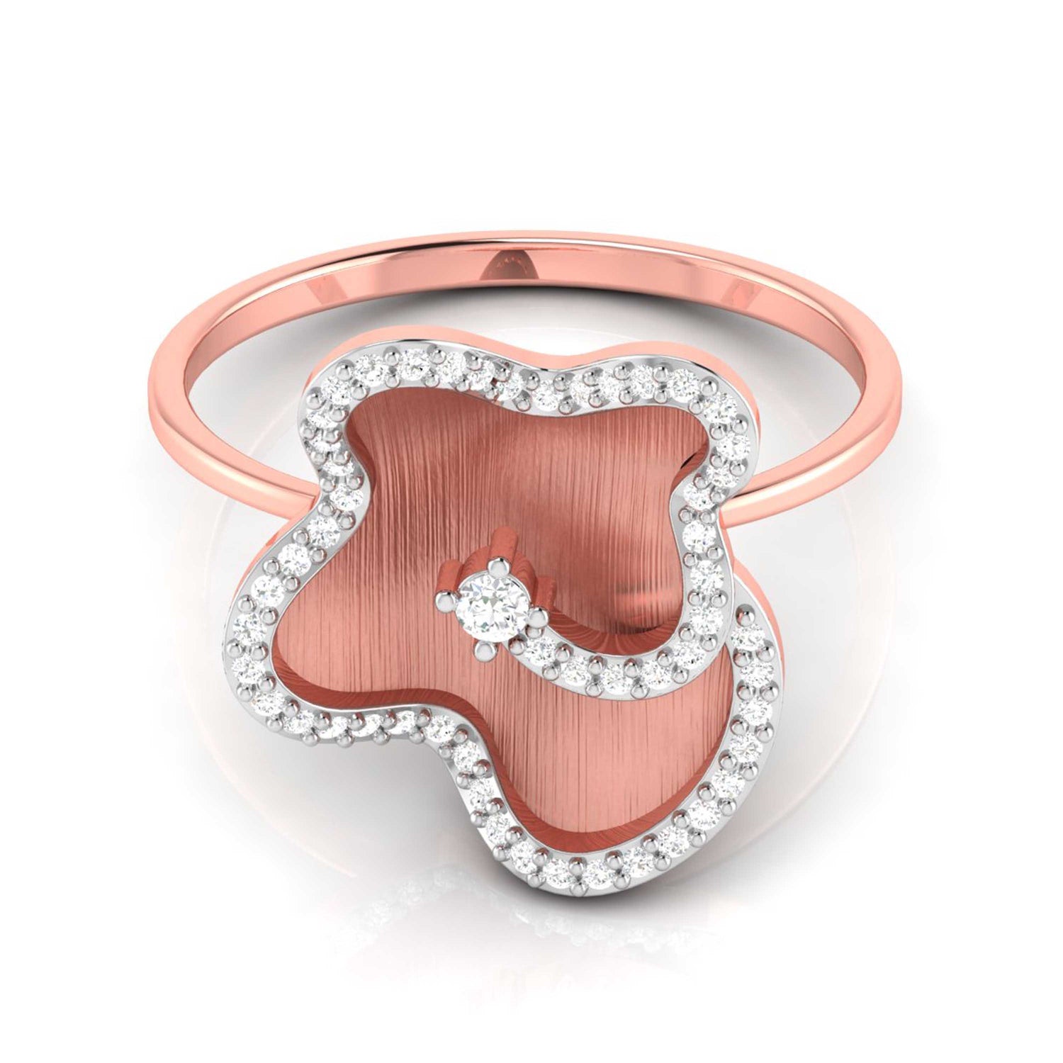 Spinelle Aster Diamond Ring