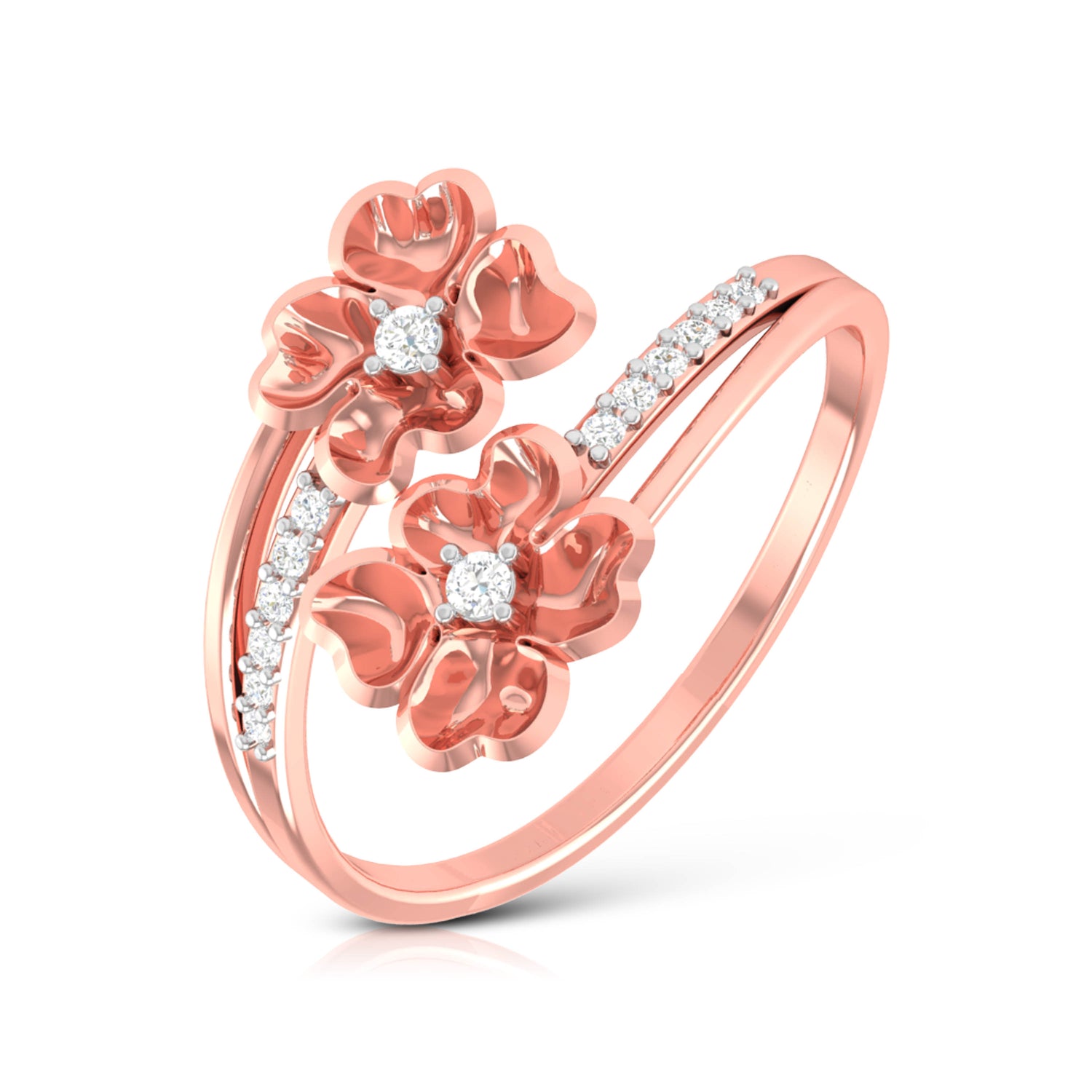 Spinelle Primrose Diamond Ring