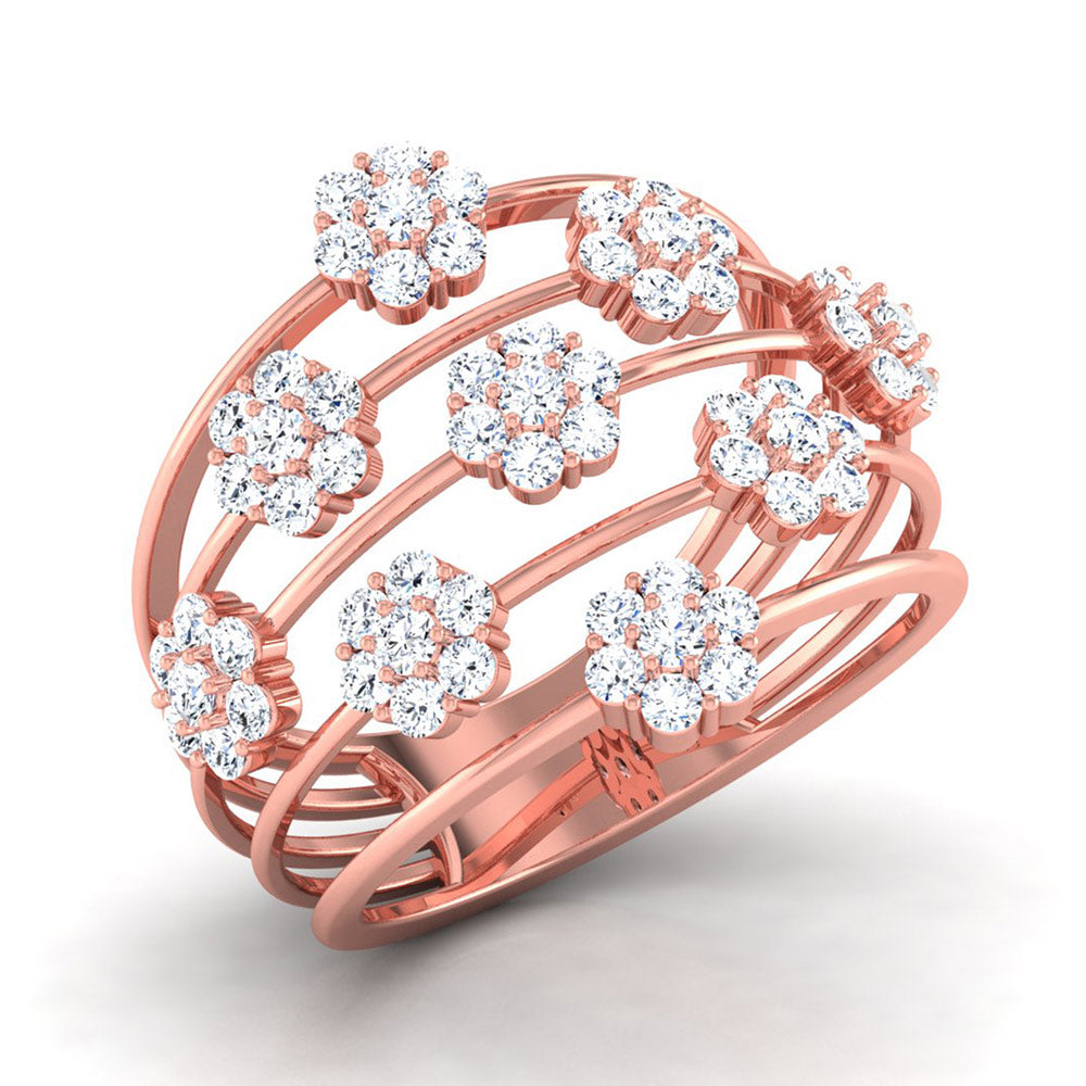 Spinelle Poppy Diamond Ring