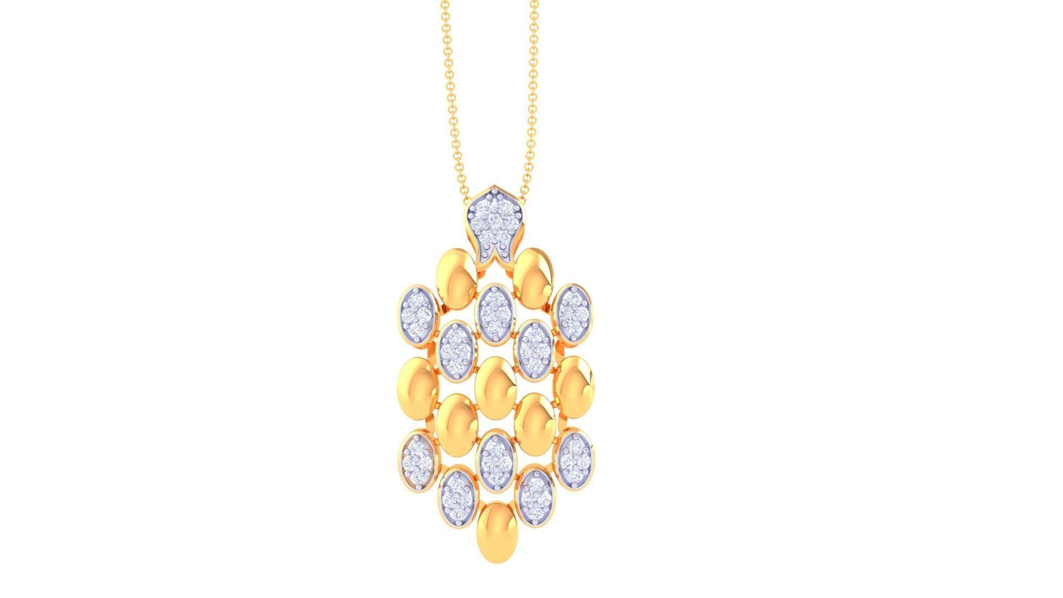 Spinelle Evelyn Diamond Pendant