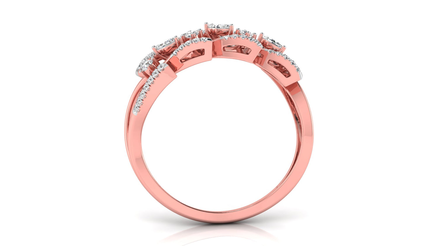 Spinelle Beatrice Diamond Ladies Rings