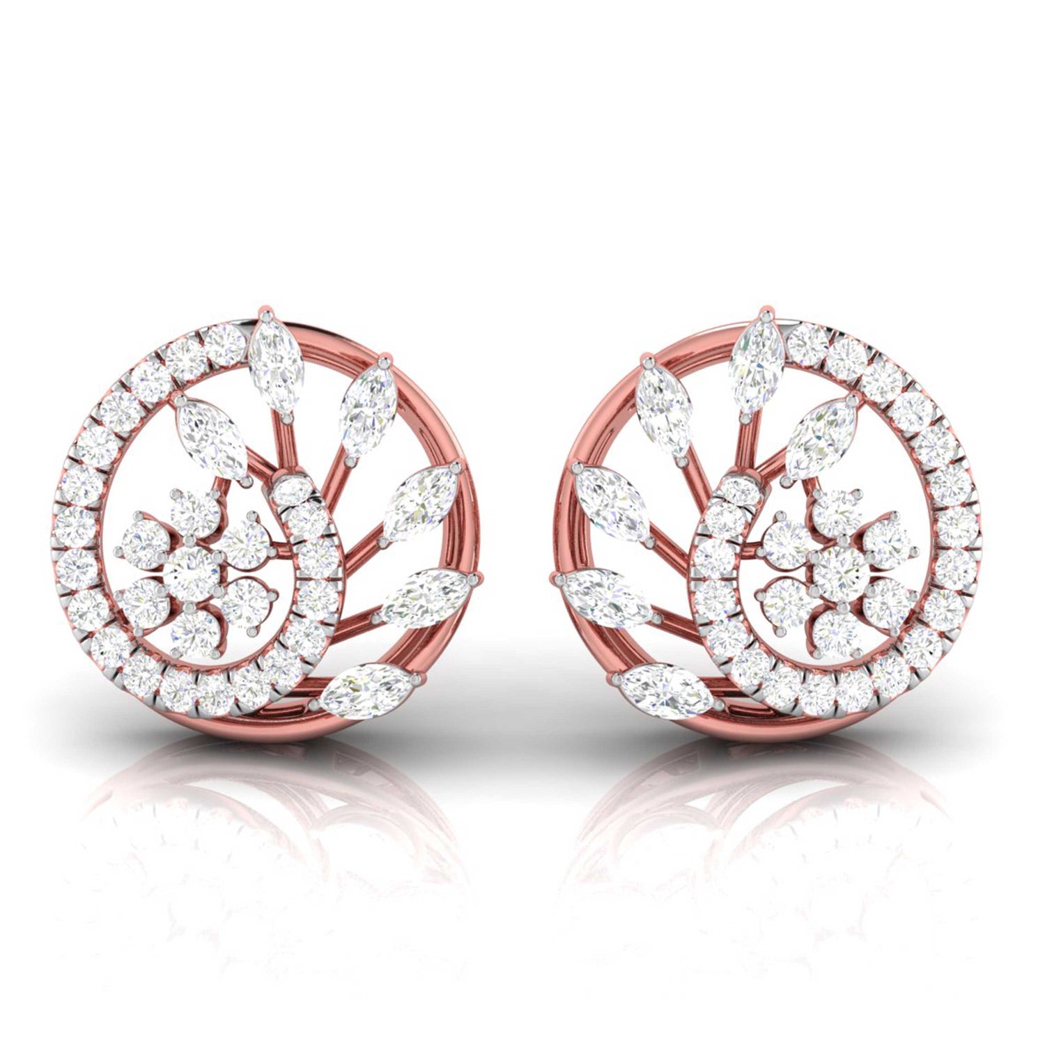 Spinelle Caledonia Diamond Earrings