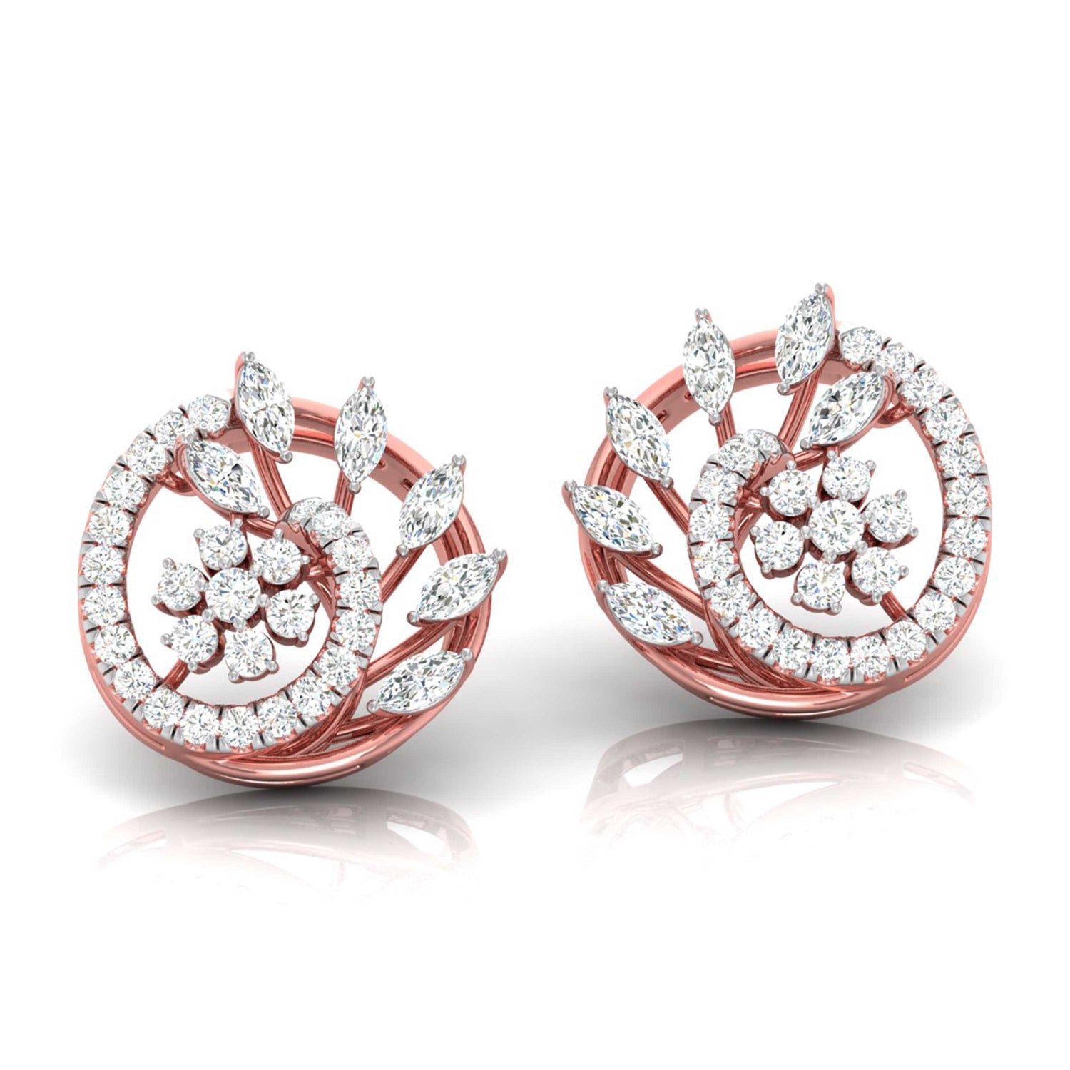 Spinelle Caledonia Diamond Earrings