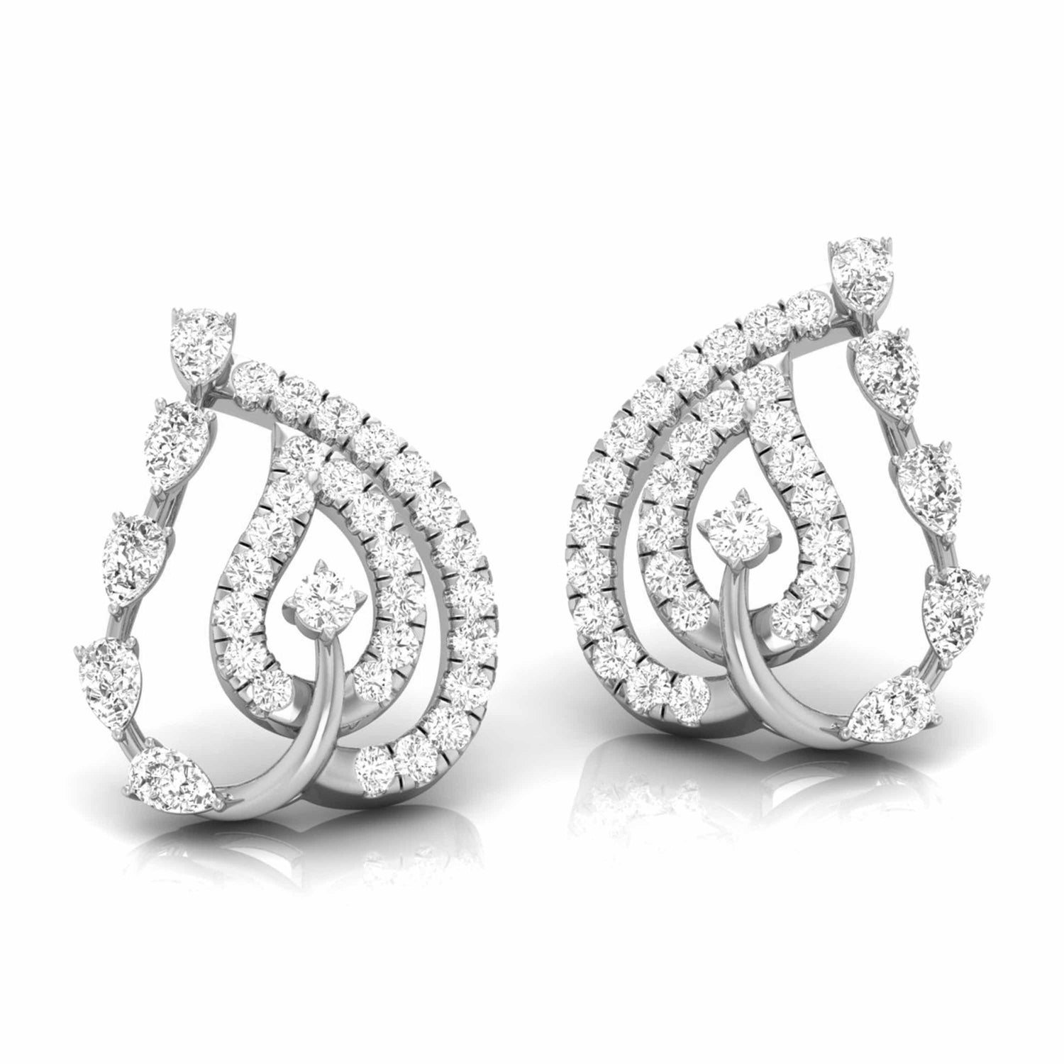 Spinelle Candida Diamond Earrings