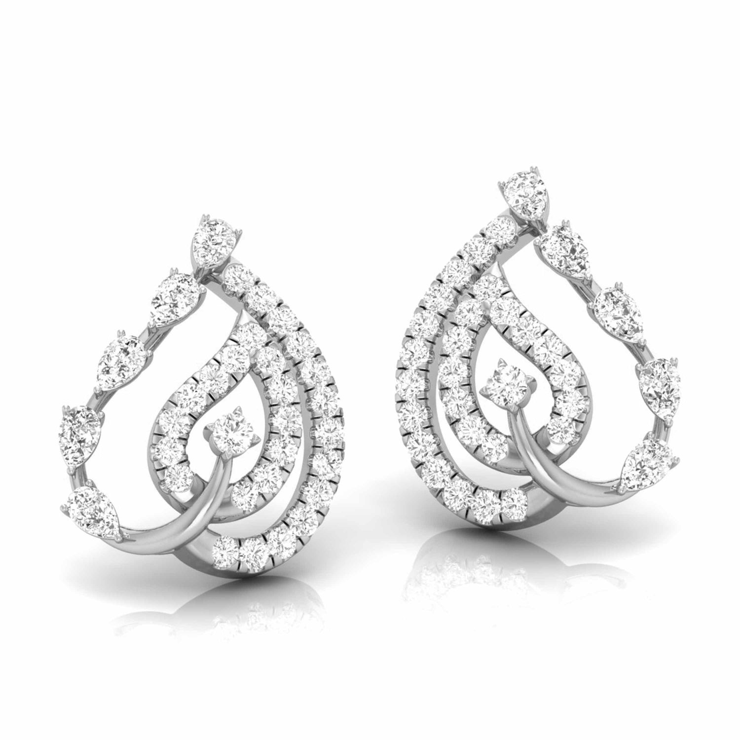 Spinelle Candida Diamond Earrings