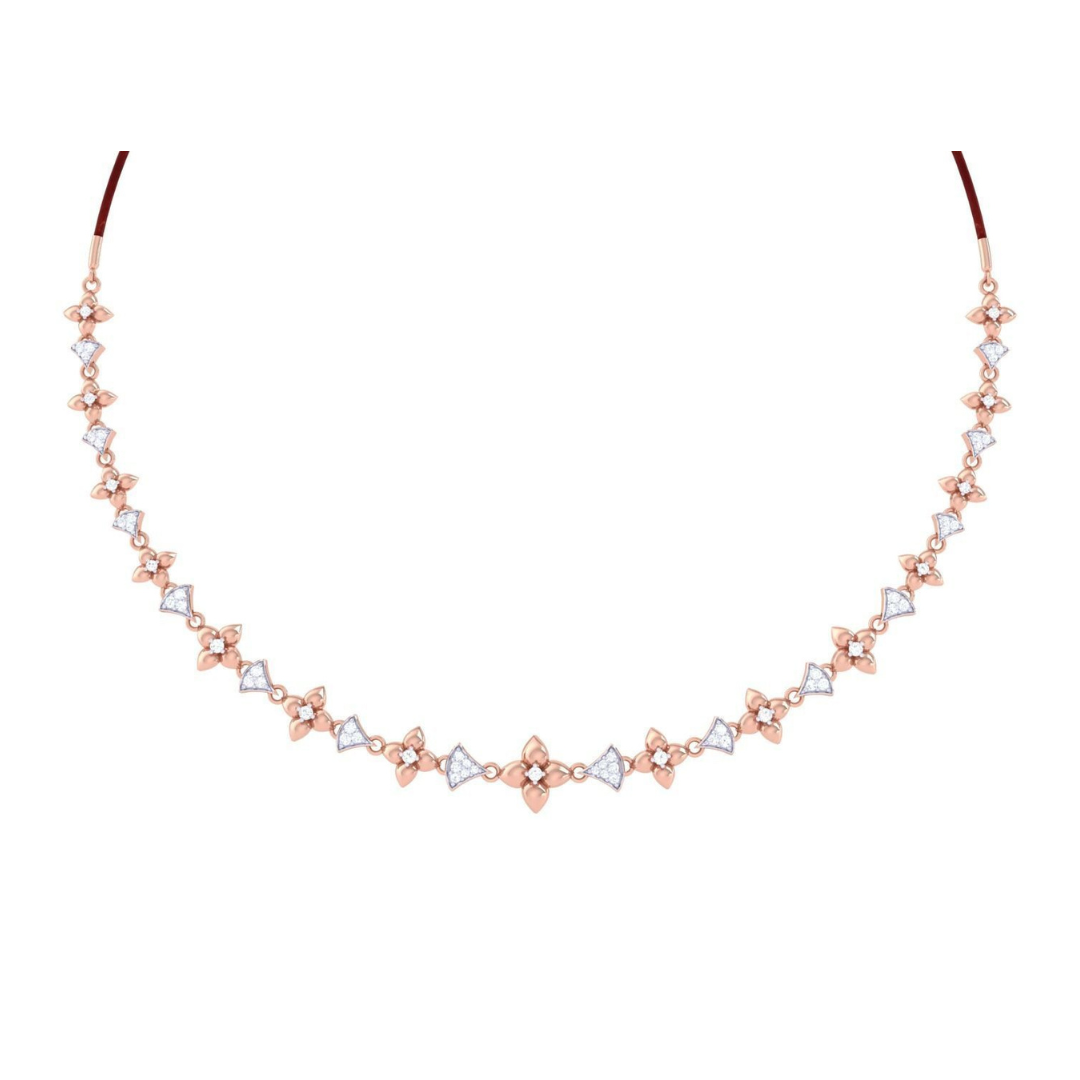 Spinelle Angelina Diamond Necklace