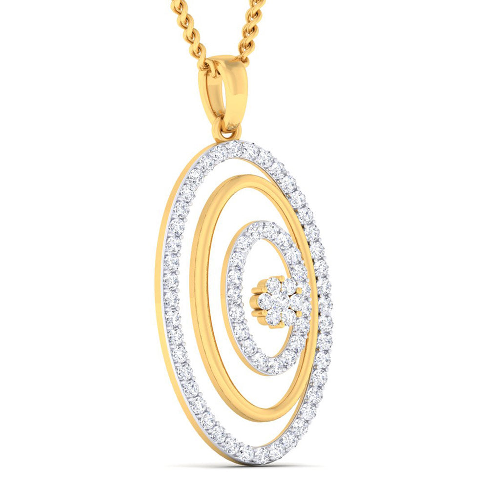 Spinelle Eva Diamond Pendant Sets