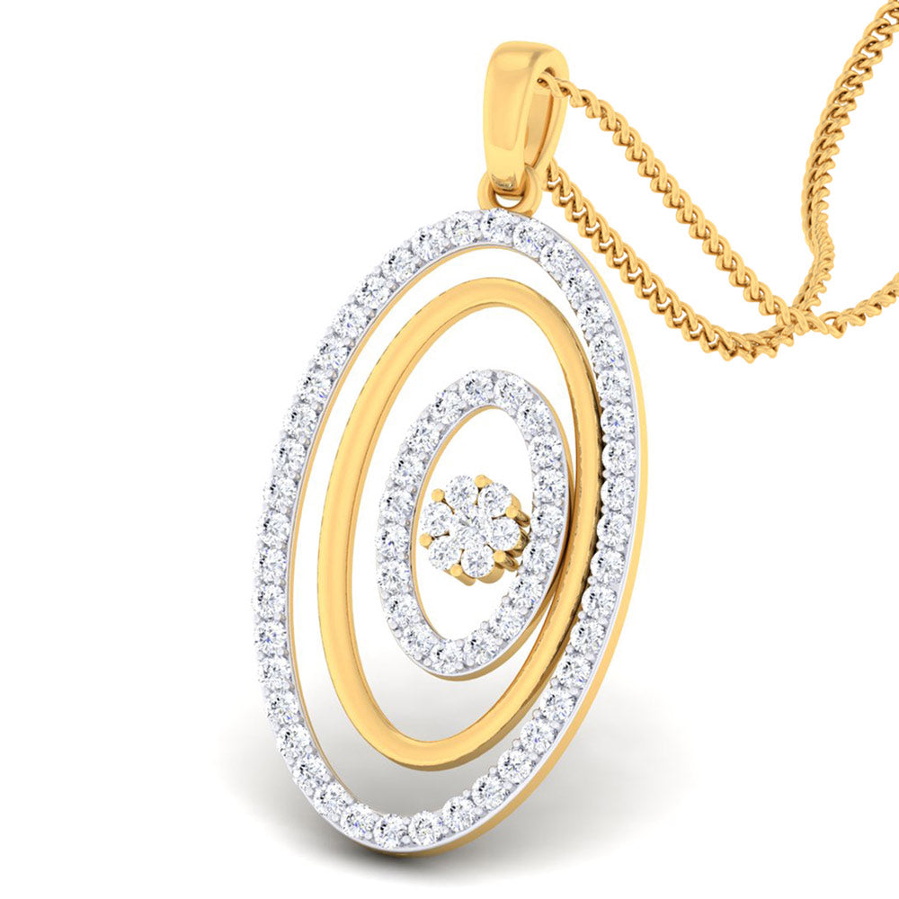 Spinelle Eva Diamond Pendant Sets