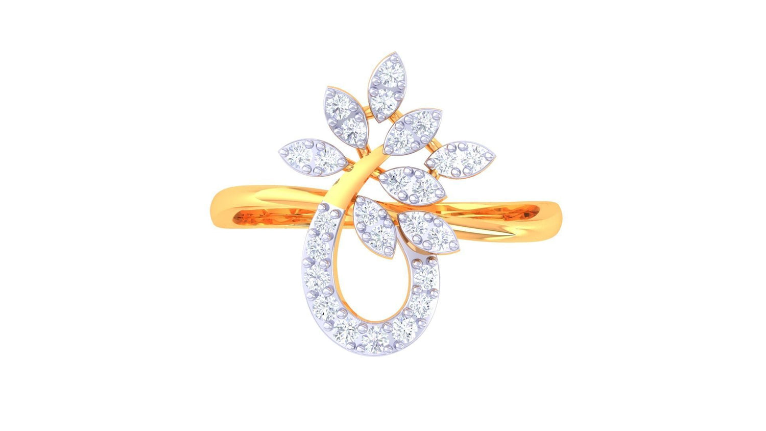 Spinelle Trinity Diamond Ring