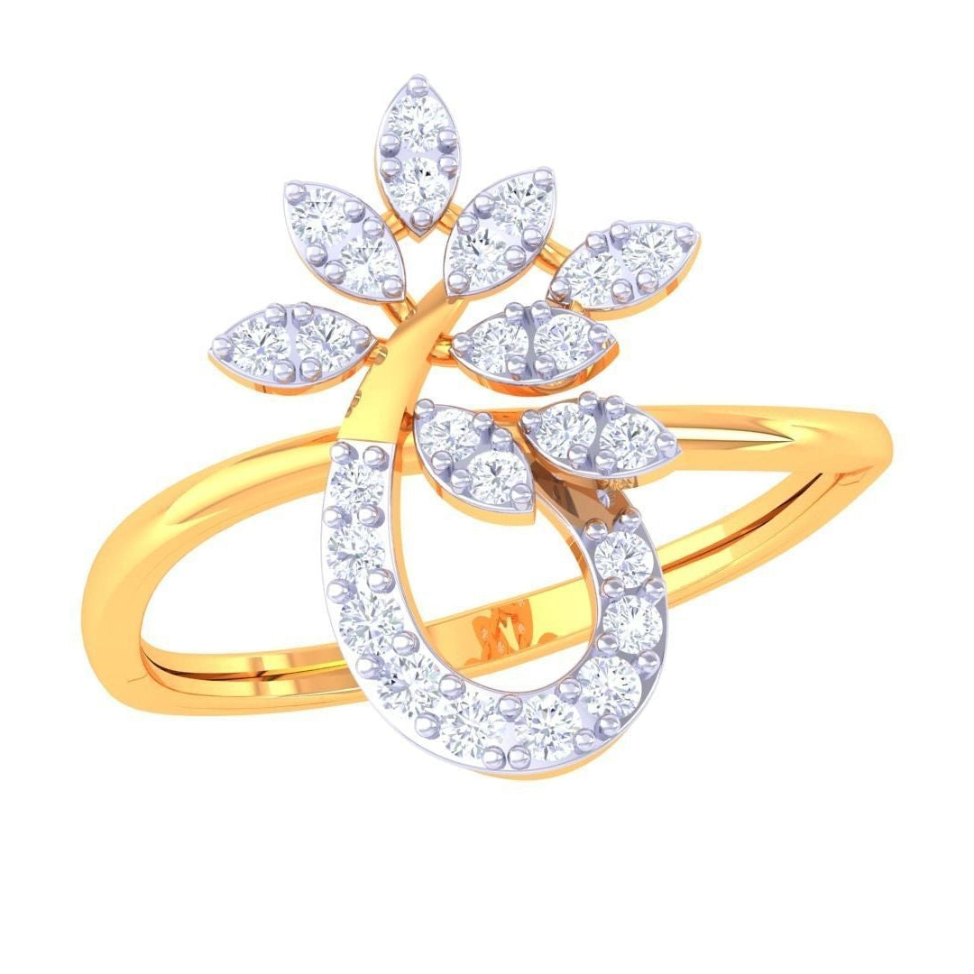Spinelle Trinity Diamond Ring