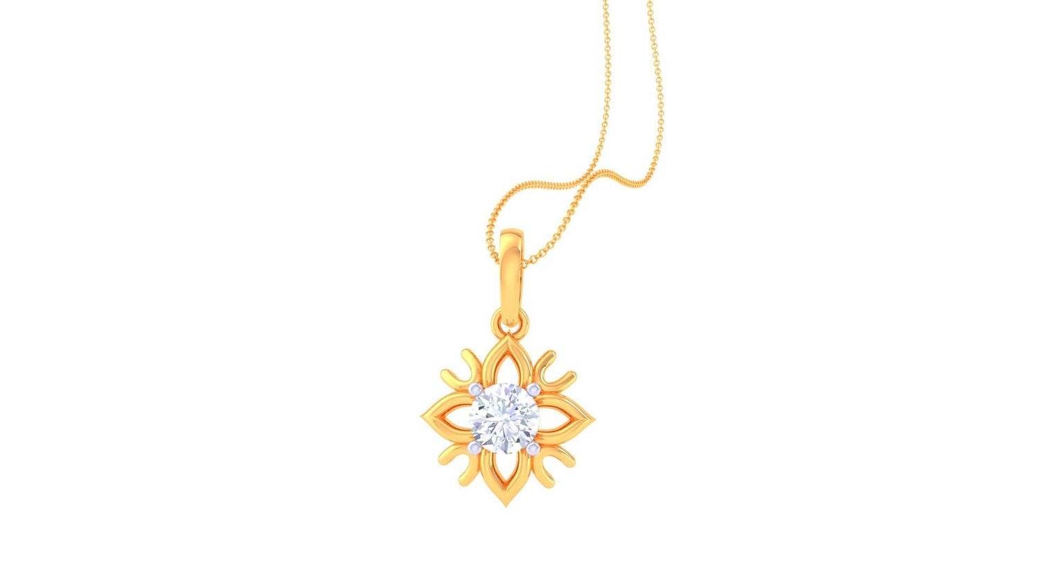 Spinelle Amara Diamond Pendant Set