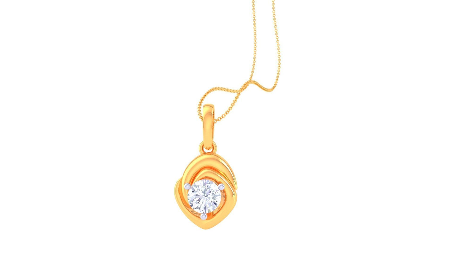 Spinelle Iris Diamond Pendant Set