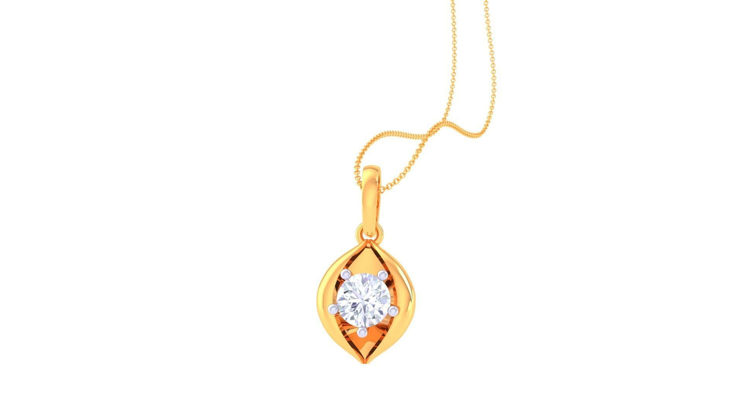 Spinelle Allosia Diamond Pendant Set