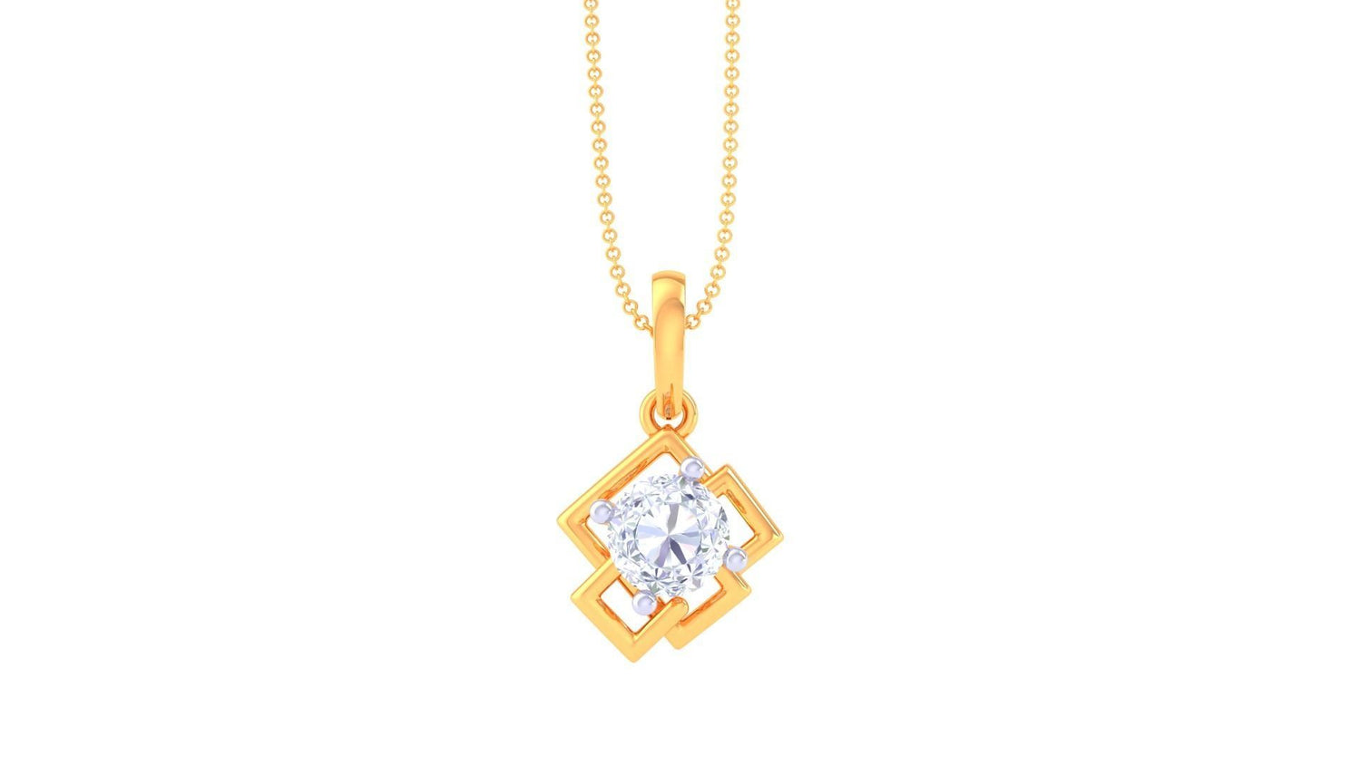 Spinelle Airis Diamond Pendant Set